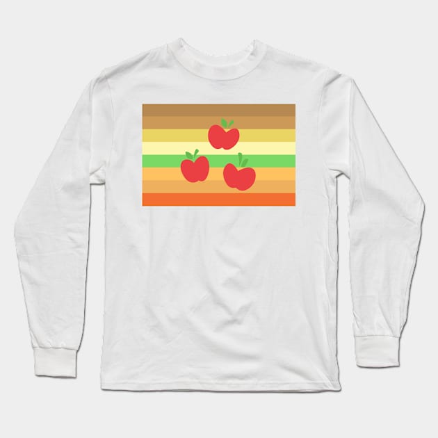 Apple Pride Long Sleeve T-Shirt by philliopublius